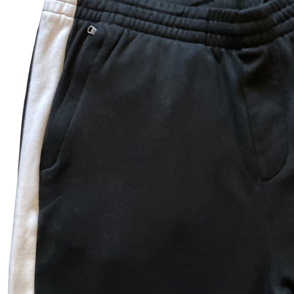 Polo Ralph Lauren Interlock Tracksuit Jacket XL & Pants L Black White Stripe NEW - Picture 7 of 15